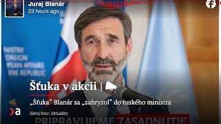 „Šťuka“ Blanár sa „zahryzol“ do ruského ministra | Aktuality