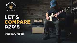 Video thumbnail for D20 MK2 & JL20 Shootout! by Revv Amps