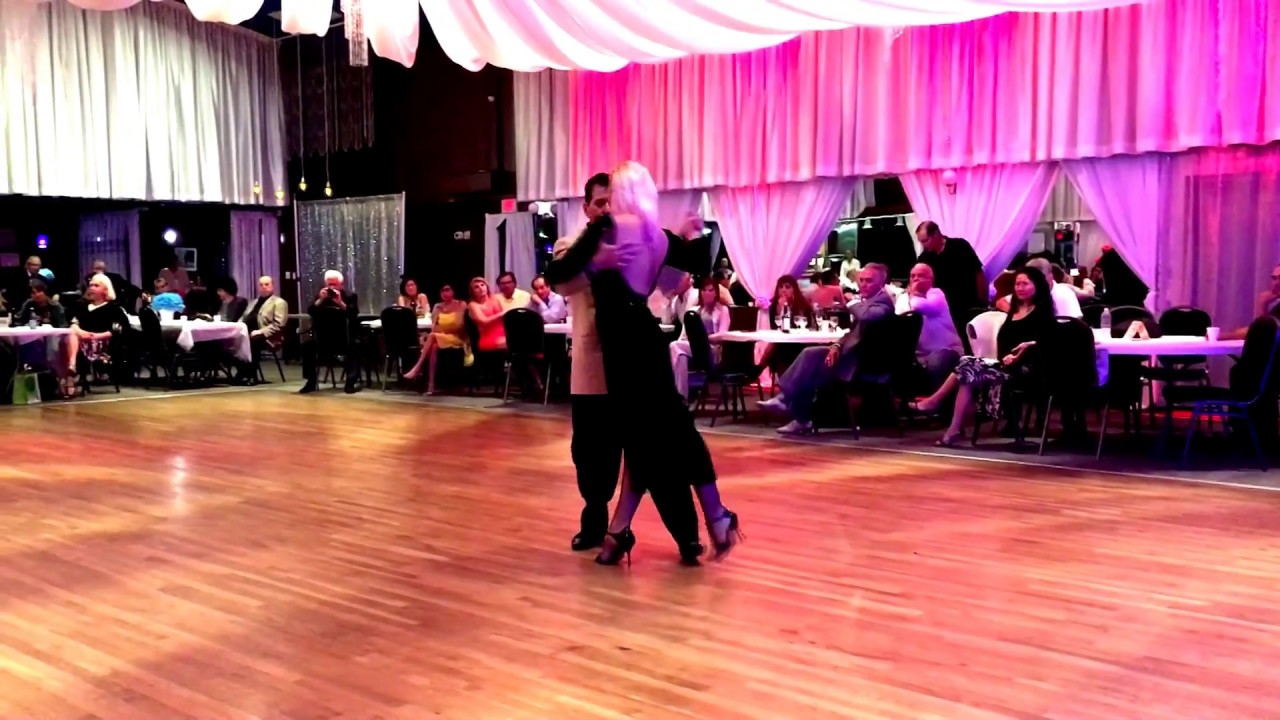 Eddy Hernandez & Tamara Bisceglia (24), performing at "La Ideal" in Miami, FL