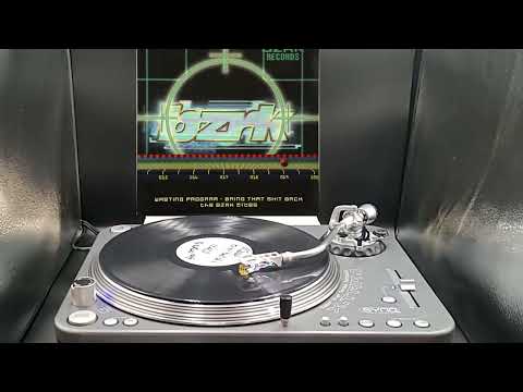 Day 7 of 20 days of vinyl, Wasting Program - Bring That Shit Back Arjuna Remix.