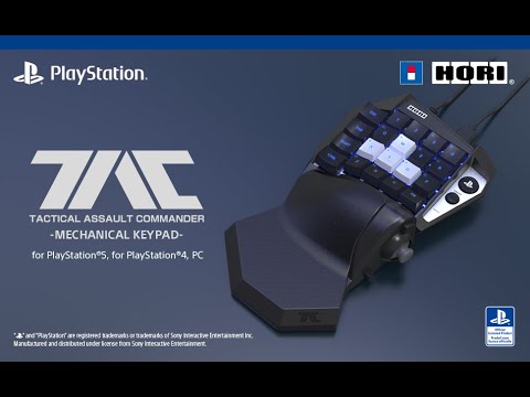 HORI TAC Mechanical Keypad - PlayStation®5, PlayStation®4, and PC - Launch Trailer