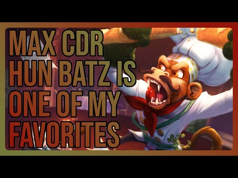 Max CDR Hun Batz is One of My Favorite Solo Strats - Smite Hun Batz Solo Gameplay