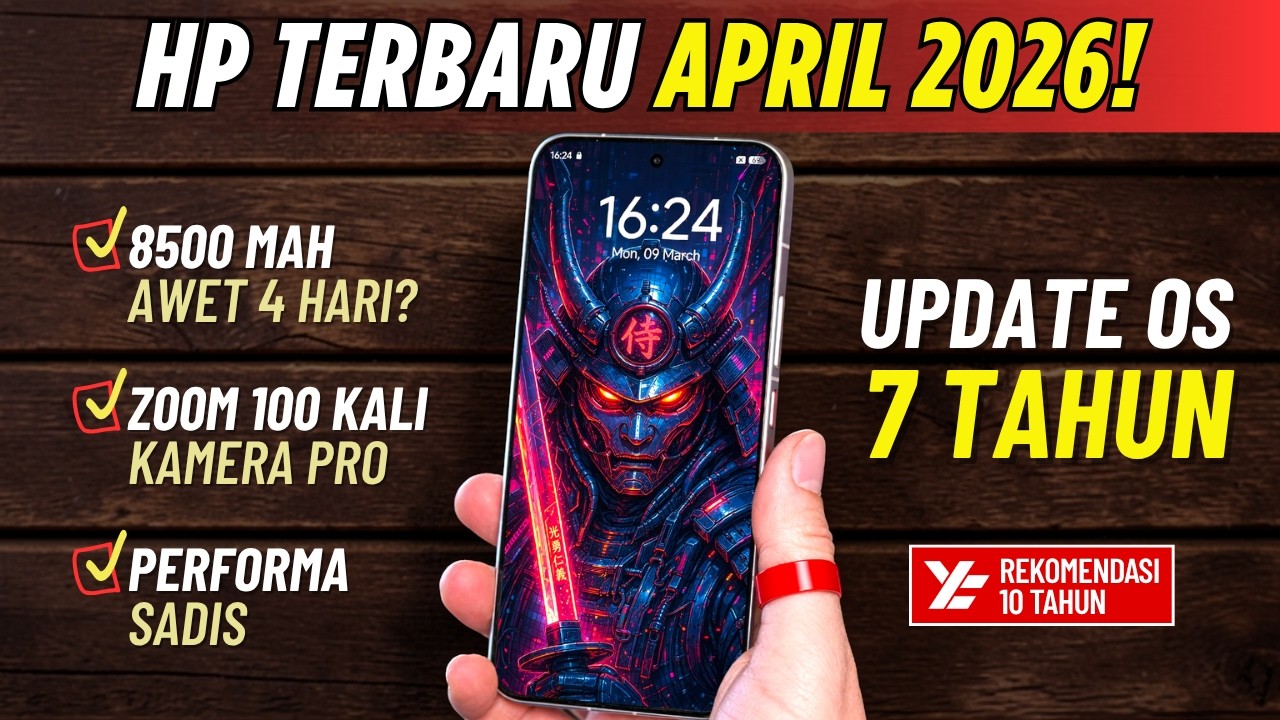 Akhirnya Dateng‼️ 5 HP TERBARU INDONESIA APRIL 2026