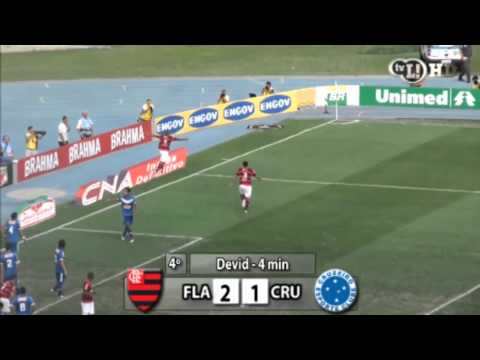 Flamengo 5 X 1 Cruzeiro - 3 gols de Thiago Neves