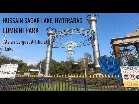LAGO HUSSAIN SAGAR | O MAIOR LAGO ARTIFICIAL DA ÁSIA | PARQUE LUMBINI | HYDERABAD
