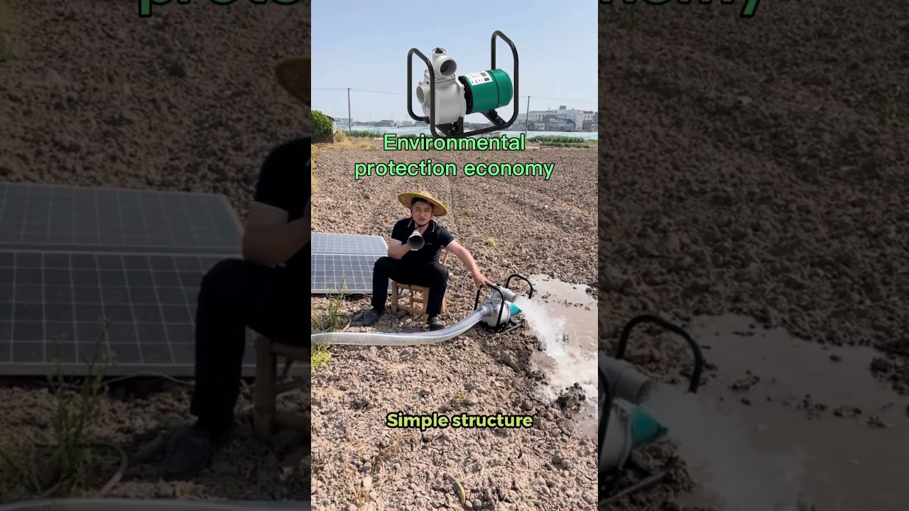 Low-carbon economic solar water pump #solar #solarconverter #pump