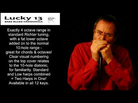 Lucky 13 Richter Tuning Harmonica Video