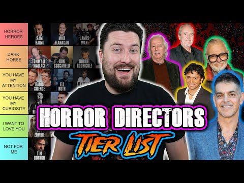 Ranking Horror Directors | Tier List