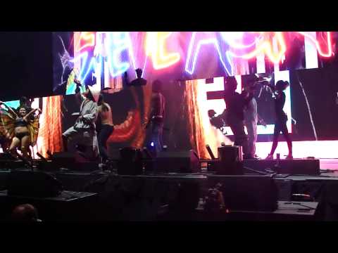 Rae Sremmurd & Steve Aoki Mannequin Challenge + Cake Throw @ Dim Mak 20th Anniversary Party