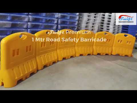 1 m LLDPE Water Filled Road Safety Barricade