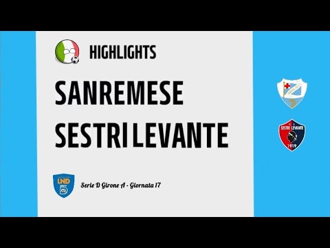 [HIGHLIGHTS] Serie D Girone A 25/26 - Day 17 - Sanremese - Sestri Levante 