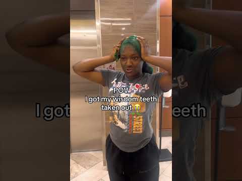 LITTYB GOT HER WISDOM TEETH TAKEN OUT 😳 #littyb