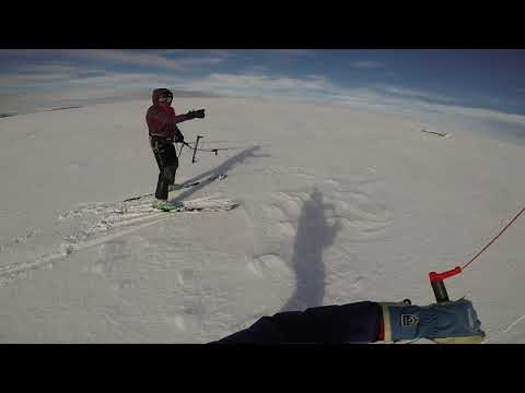 Snowkite Granfjällsstöten March 2021
