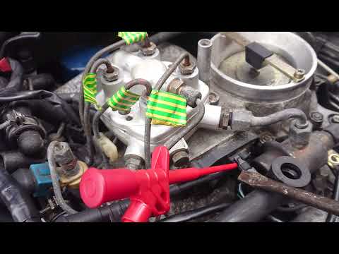 Mercedes 190e w201 starts after fuel distributor rebuild. Engine still not 100% working well