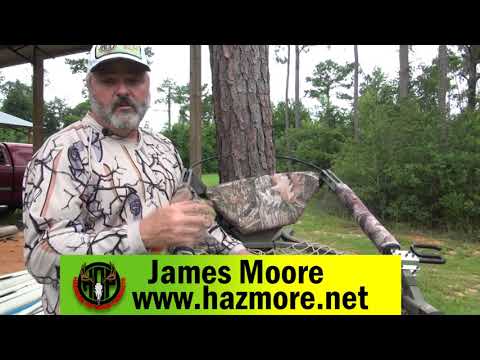 Shave weight off your treestand