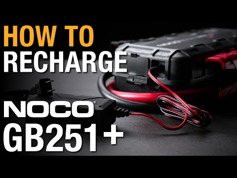 How to Recharge NOCO GB251+