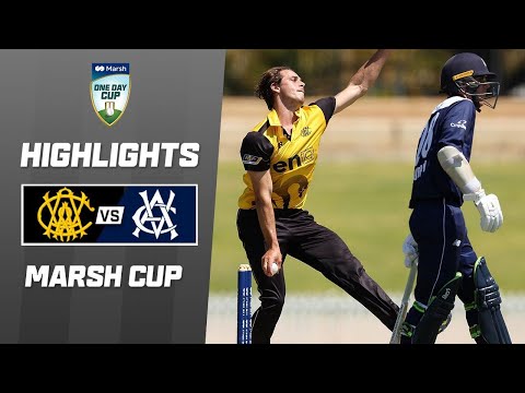 WA v Victoria | Marsh One-Day Cup 2023-24