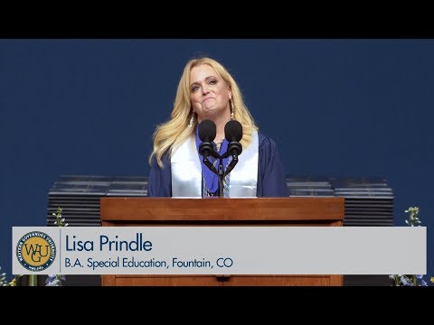 WGU 2019 Austin Bachelor's Commencement - Graduate Speaker Lisa Prindle