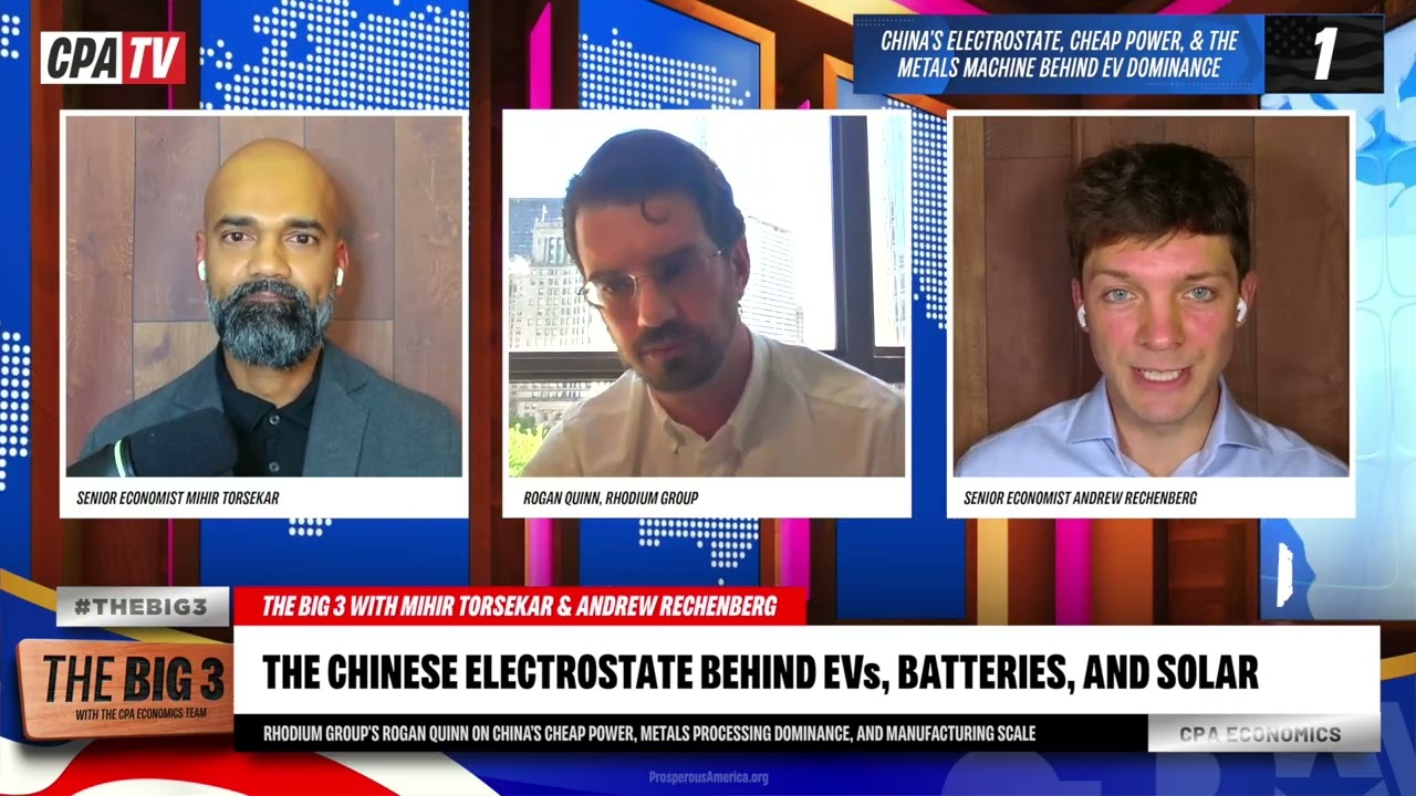 The Big 3: The Chinese Electrostate Behind EVs, Batteries, and Solar