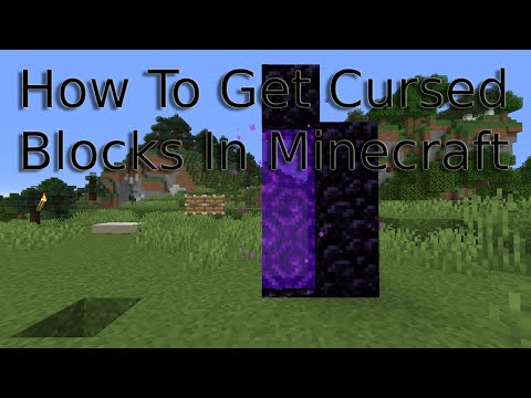 How To Get CURSED Blocks In Minecraft Survival!!!