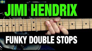 Jimi Hendrix Funky Double Stops Lesson