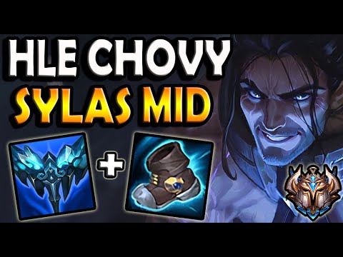 Sylas MID vs Twisted Fate [ HLE Chovy ] Patch 11.2 Ranked Korea ✅