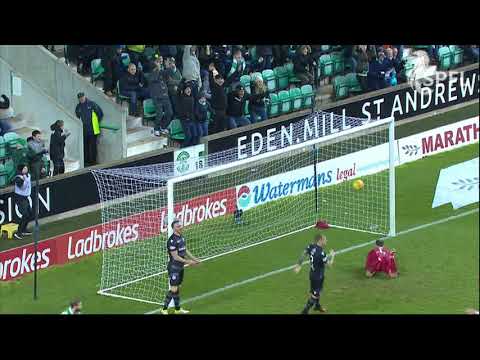 Brandon Barker scores first ever goal for Hibernian