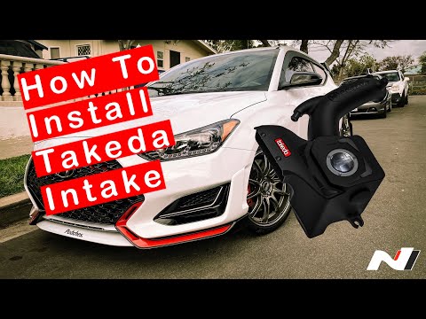 aFe Takeda Intake Install 2019+ Hyundai Veloster N