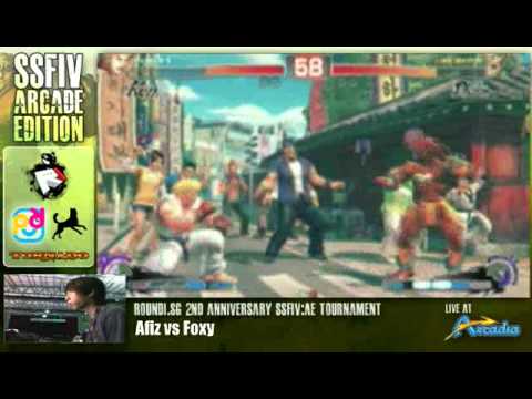 R1SG 2 Year Anniversary SSFIV:AE Tourney 35/58 - L2 - Shox(KE) vs Foxy(DH)