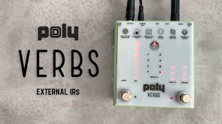 Video thumbnail for Poly Effects Verbs with External IRs by Do Noise