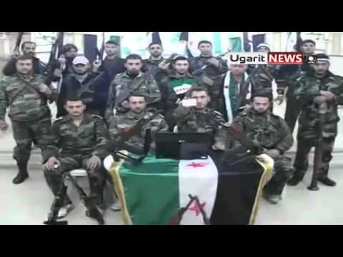 بيان إعلان تشكيل كتيبة الشهداء في خان شيخون في محافظة إدلب