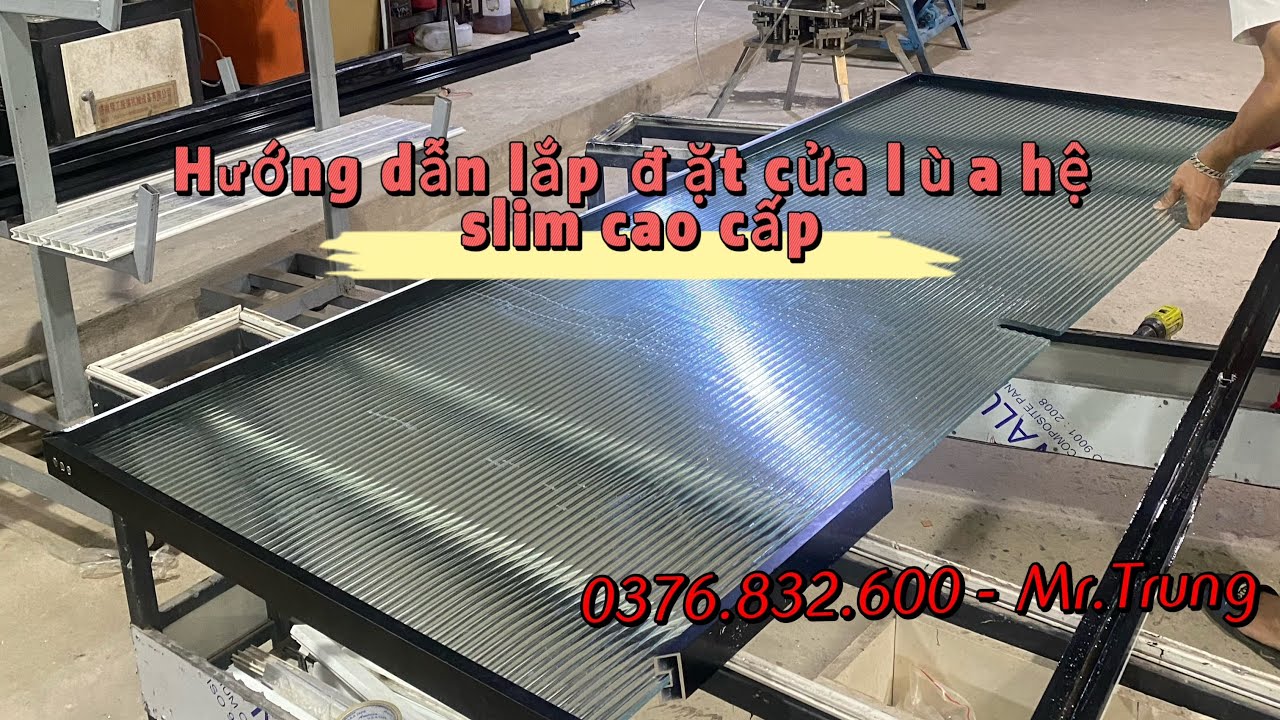 Cửa Nhôm Slim Hệ Nội Thất