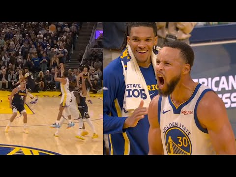 Steph Curry so hyped after insane 3 forces OT vs Nuggets and Jokic misses game winner