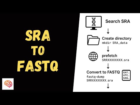 How to Obtain FASTQ from SRA (NCBI) using prefetch and fastq-dump – CLI NGS Tutorial #1