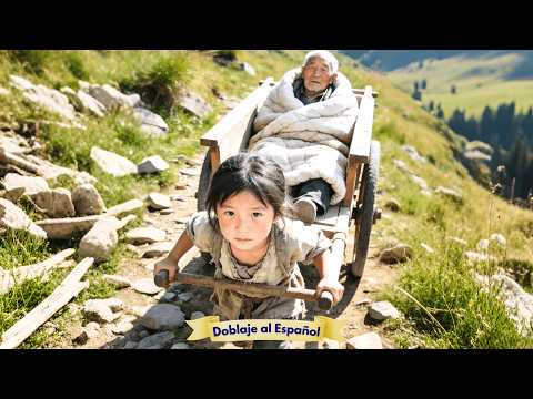 Bajaba la montaña cargando a su abuelo al médico… y una millonaria la elige heredera