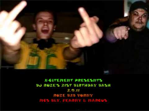 Roze b2b Vorny - Mcs Bly Fearny Marcus / Part 2 / Dj Roze's 21st Birthday Bash