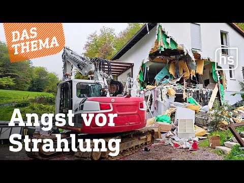 Mörlenbach: Nachbar reißt mit Bagger Haus ein