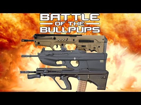 BATTLE OF THE BULLPUPS: Steyr AUG vs. FN 2000 vs. IWI TAVOR