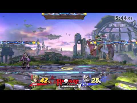 Rampage Wed. SSB4 Wii U 12/10/14 - Green vs TeeJay