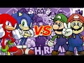 TAS Super Smash Bros Remix Team Sonic Vs Team Mario Level 10 CPU