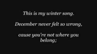 Winter Song ~ Sara Bareilles &amp; Ingrid Michaelson ~ Lyrics