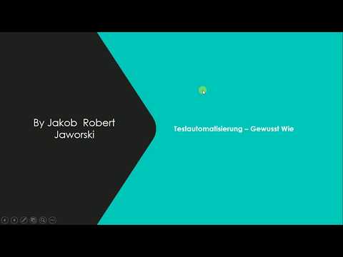 Testautomatisierung - Gewusst Wie Intro