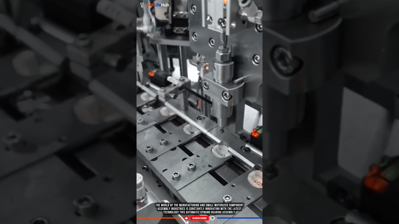 Innovation Technology Assembly: Automated Bearing Installation, Precise & Consistent.