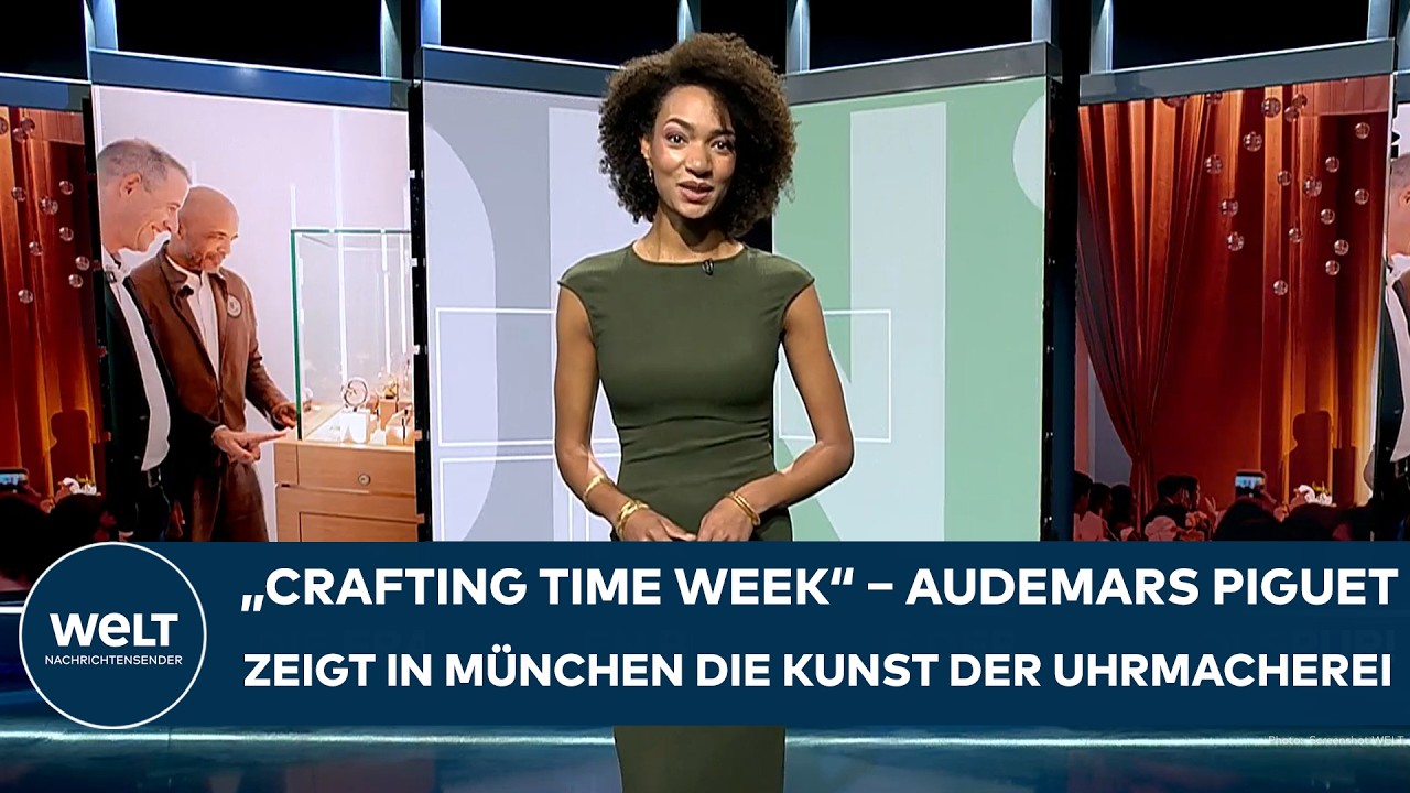 ICON TV: „Crafting Time Week“ – Audemars Piguet zeigt in München die Kunst der Uhrmacherei