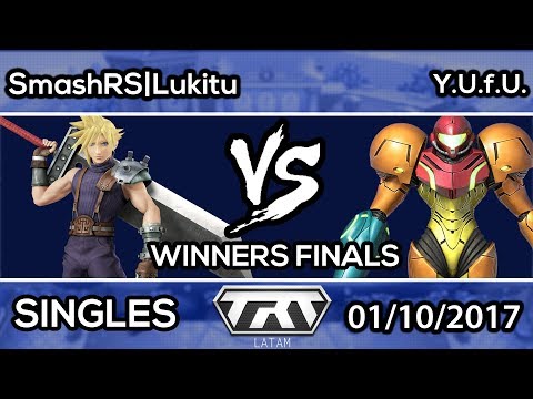 TRT LATAM 2017 - SmashRS | Lukitu (Cloud) x Y.U.f.U (Samus) - Winners Finals