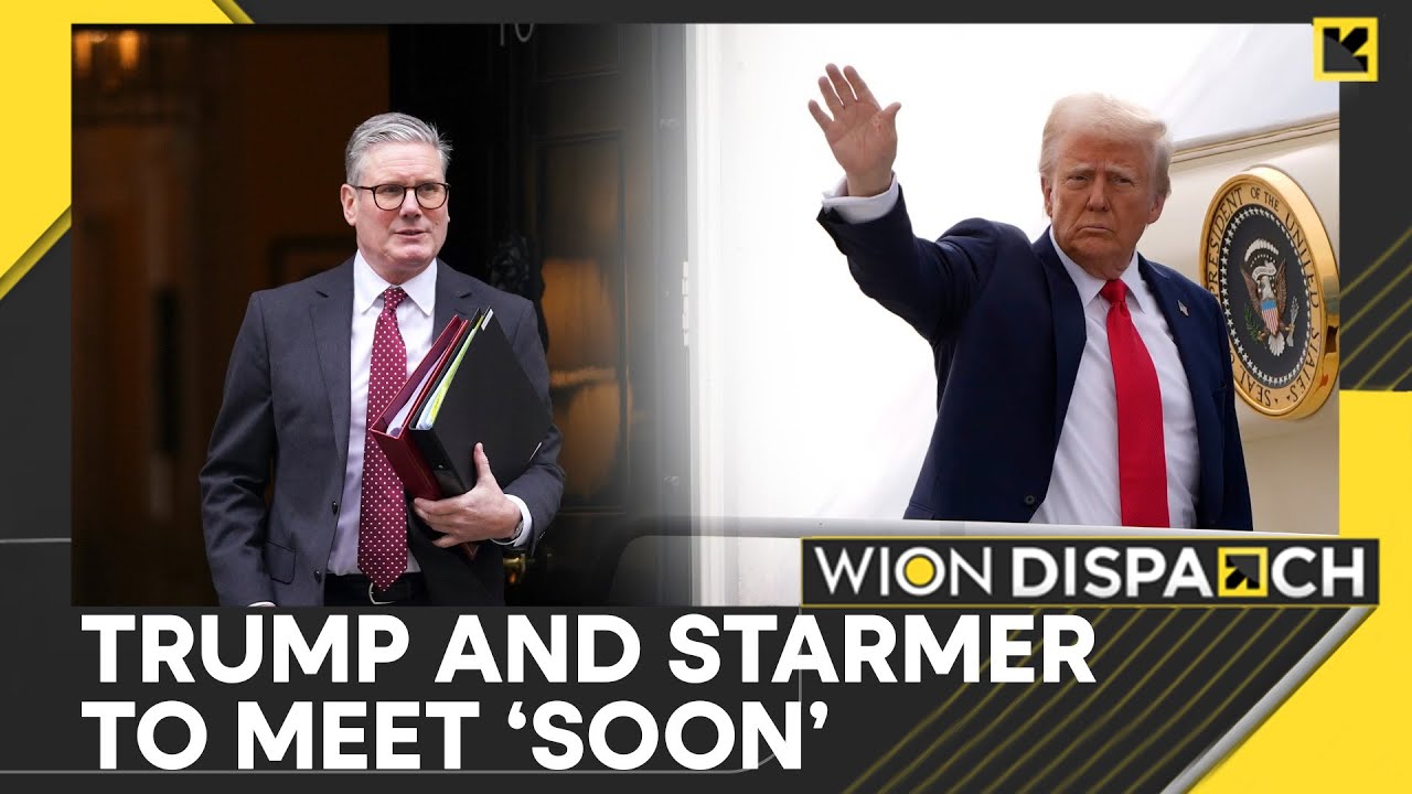 Donald Trump And Keir Starmer Discuss Gaza & Economy Agree To Meet ‘Soon’ | WION  Dispatch