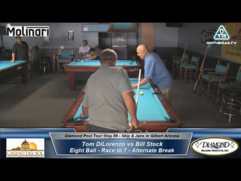 2016 DPT 8 Ball - Tom DiLorenzo vs Bill Stock