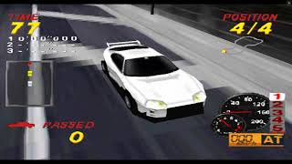 Midnight Run: Road Fighter 2 (PlayStation 1, 1998) Gameplay B