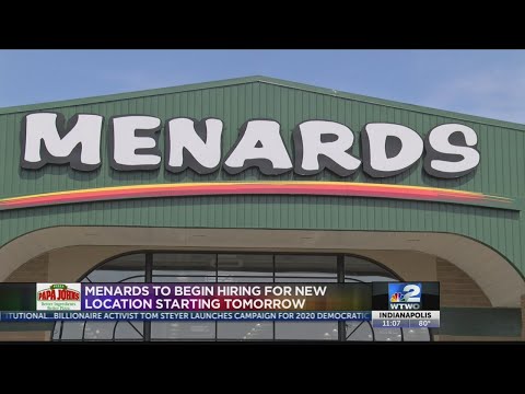 Menards Hiring