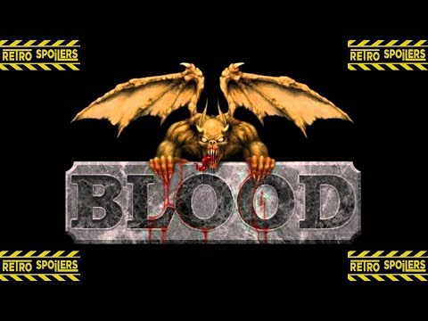 Retro Spoilers. Обзорный стрим Blood. ЗаКалебаться можно.